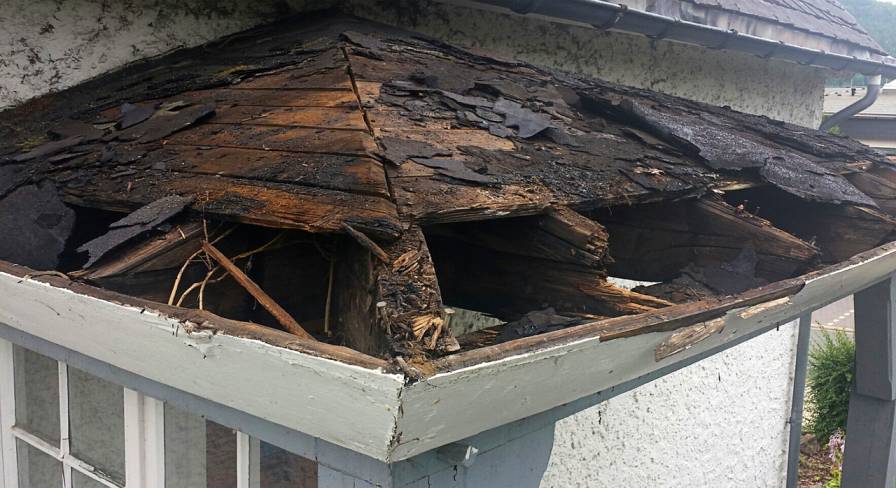 hidden roof leak importance of a home inspection