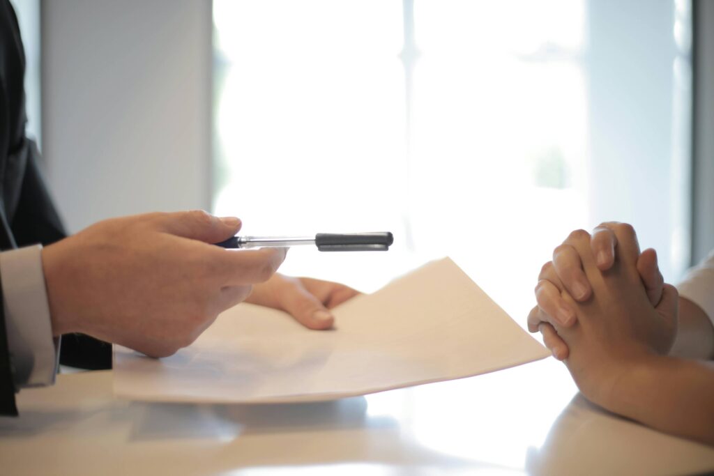 signing mortgage documents